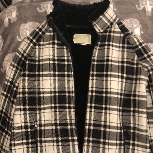 Green Tea fleece lined winter jacket